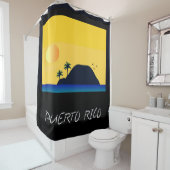 Puerto Rico Douchegordijn (In situ)