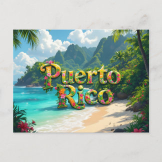 Puerto rico dreaming briefkaart