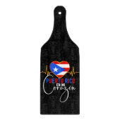 Puerto Rico en mi Corazon Puerto Rican Pride Snijplank (Voorkant)