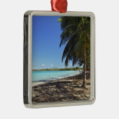Puerto Rico, Fajardo, Culebra Island, Seven Zeeen Metalen Ornament (Rechts)
