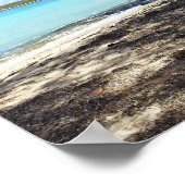 Puerto Rico, Fajardo, Culebra Island, Seven Zeeen Poster (Hoek)