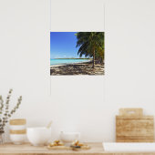 Puerto Rico, Fajardo, Culebra Island, Seven Zeeen Poster (Keuken)