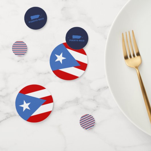 Puerto Rico-feestdecoraties Confetti (Groep)