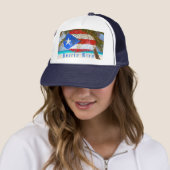 Puerto Rico Finger Print Trucker Pet (In situ)