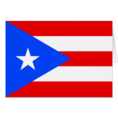 Puerto Rico Flag (Voorkant Horizontaal)