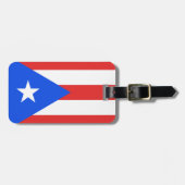 Puerto Rico Flag Bagagelabel (Voorkant horizontaal)