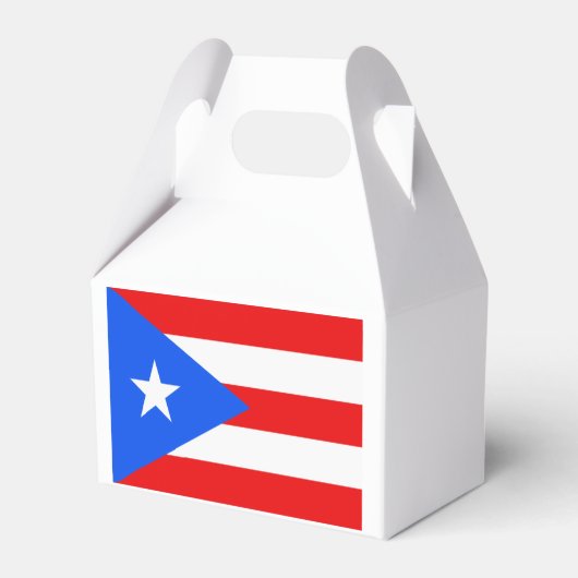Puerto Rico Flag Bedankdoosjes (Achterkant)