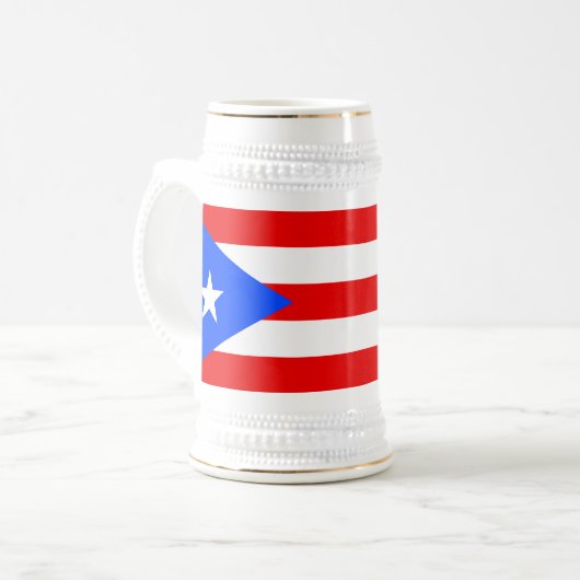 Puerto Rico Flag Bierpul (Voorkant links)