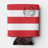 Puerto Rico Flag Blikjeskoeler (Achterkant)