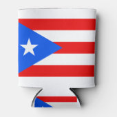 Puerto Rico Flag Blikjeskoeler (Voorkant)