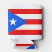 Puerto Rico Flag Blikjeskoeler (Achterkant)