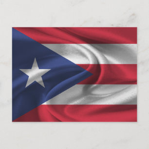 Puerto Rico Flag Briefkaart