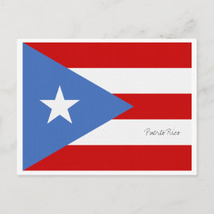 Puerto Rico Flag Briefkaart