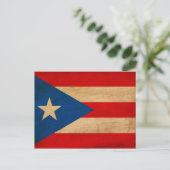 Puerto Rico Flag Briefkaart (Staand voorkant)