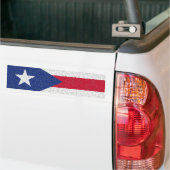 PUERTO RICO FLAG BUMPERSTICKER (Op Truck)