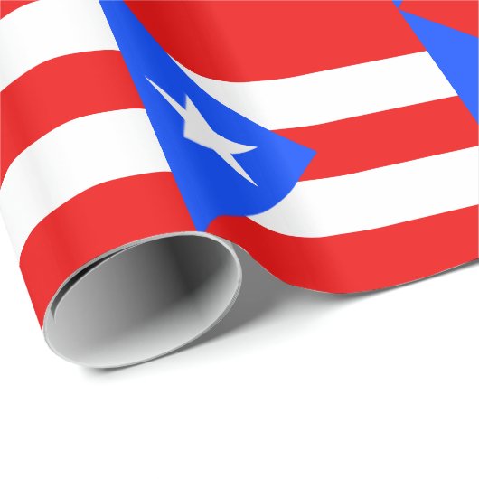 Puerto Rico Flag Cadeaupapier (Rol Hoek)