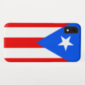 Puerto Rico Flag Case-Mate iPhone Case (Achterkant (horizontaal))