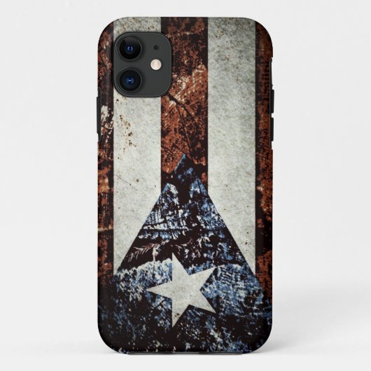 Puerto Rico Flag Case-Mate iPhone Case (Achterkant)