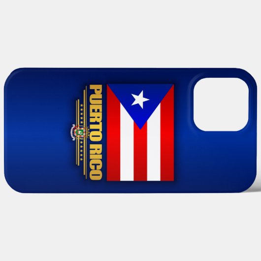 Puerto Rico Flag Case-Mate iPhone Case (Achterkant (horizontaal))
