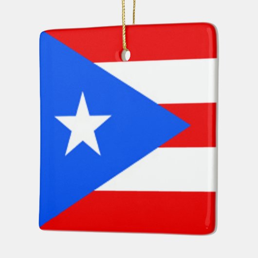 Puerto Rico Flag Design Ornament (Links)