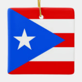 Puerto Rico Flag Design Ornament (Voorkant)