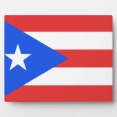 Puerto Rico Flag Fotoplaat (Voorkant)