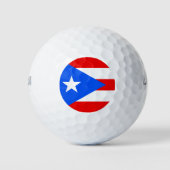 Puerto Rico Flag Golfballen (Voorkant)