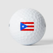 Puerto Rico Flag Golfballen (Voorkant)