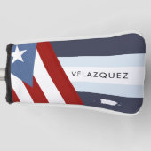 Puerto Rico Flag Golfheadcover (Voorkant)