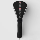 Puerto Rico Flag Golfheadcover (Voorkant)