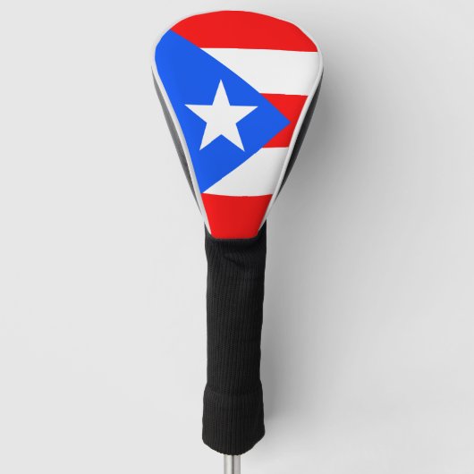 Puerto Rico Flag Golfheadcover (Voorkant)