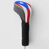 Puerto Rico Flag Golfheadcover (Schuin)
