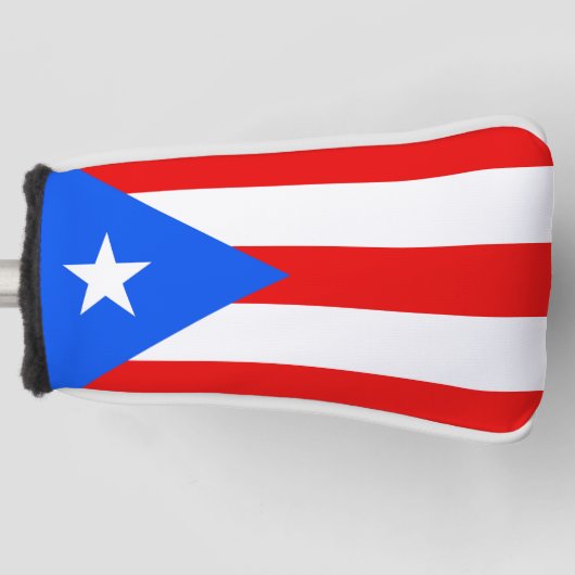 Puerto Rico flag  Golfheadcover (Voorkant)