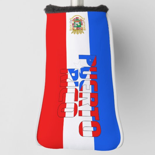 Puerto Rico Flag GorPrachtige Patriotic Golfheadcover (Draai 90)