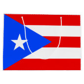 Puerto Rico Flag Groot Cadeauzakje (Achterkant)