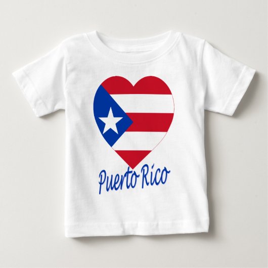 Puerto Rico Flag Heart (Voorkant)