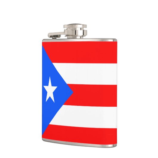 Puerto Rico Flag Heupfles (Links)
