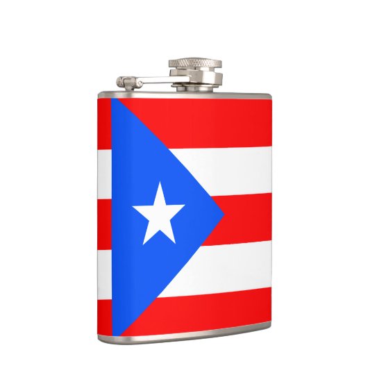 Puerto Rico Flag Heupfles (Rechts)