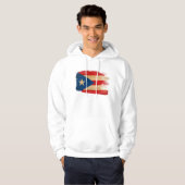 Puerto Rico Flag Hoodie (Voorkant volledig)