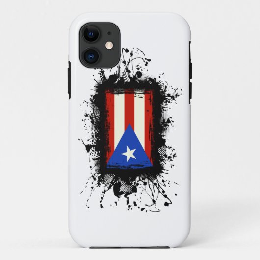 Puerto Rico Flag iPhone 5 Hoesje (Achterkant)