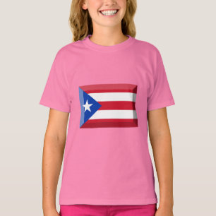 Puerto Rico Flag Jewel T-shirt