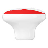 Puerto Rico Flag Keramische Knop (Zijkant)