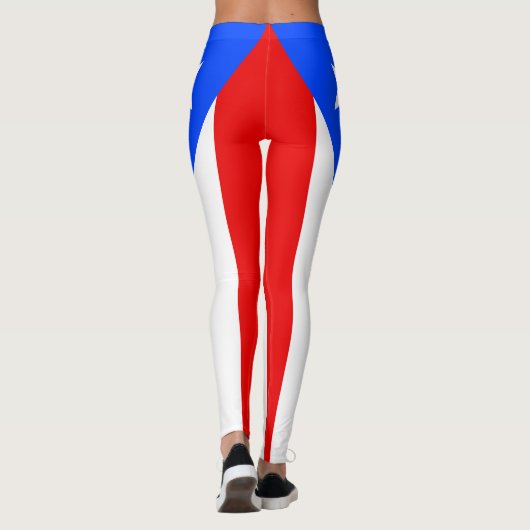 Puerto Rico Flag Leggings (Achterkant)