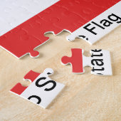 Puerto Rico Flag Legpuzzel (Zijkant)