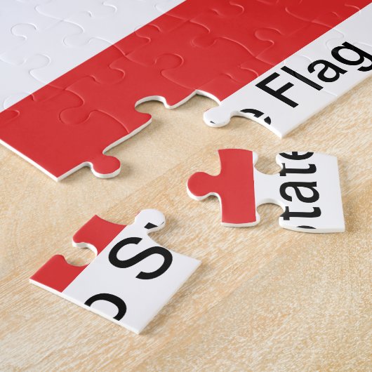 Puerto Rico Flag Legpuzzel (Zijkant)