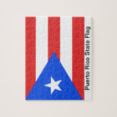 Puerto Rico Flag Legpuzzel (Verticaal)