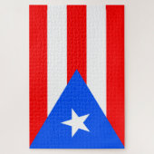 Puerto Rico Flag Legpuzzel (Verticaal)