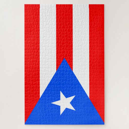 Puerto Rico Flag Legpuzzel (Verticaal)