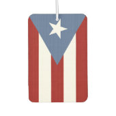 Puerto Rico Flag Luchtverfrisser (Voorkant)