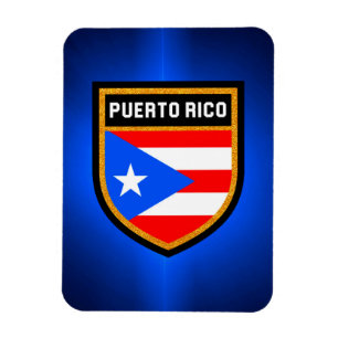 Puerto Rico Flag Magneet